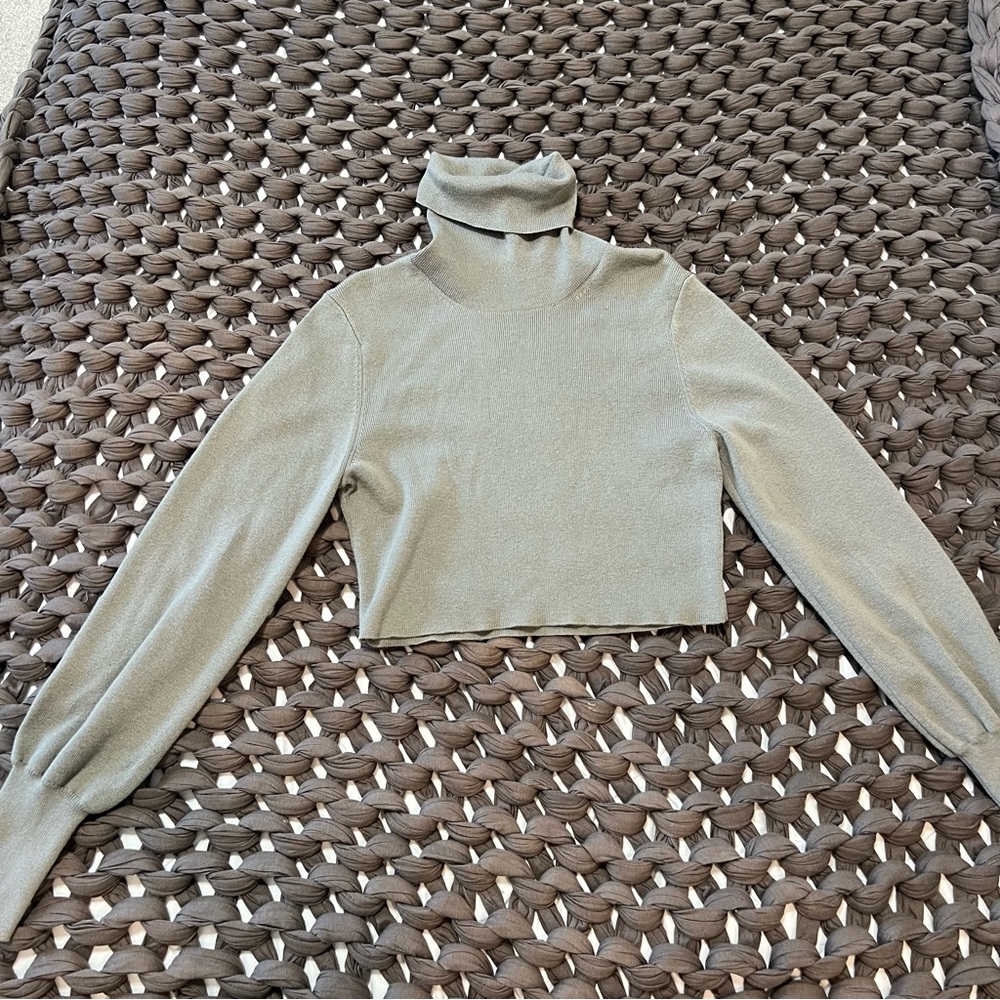 Wilfred Cream Cowl Neck Sweater
